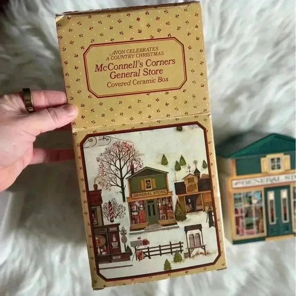 Vintage Avon General Store ceramic box container kitchen - Picture 7 of 9